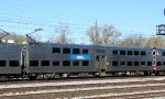 Departing Southbound Metra Train #115